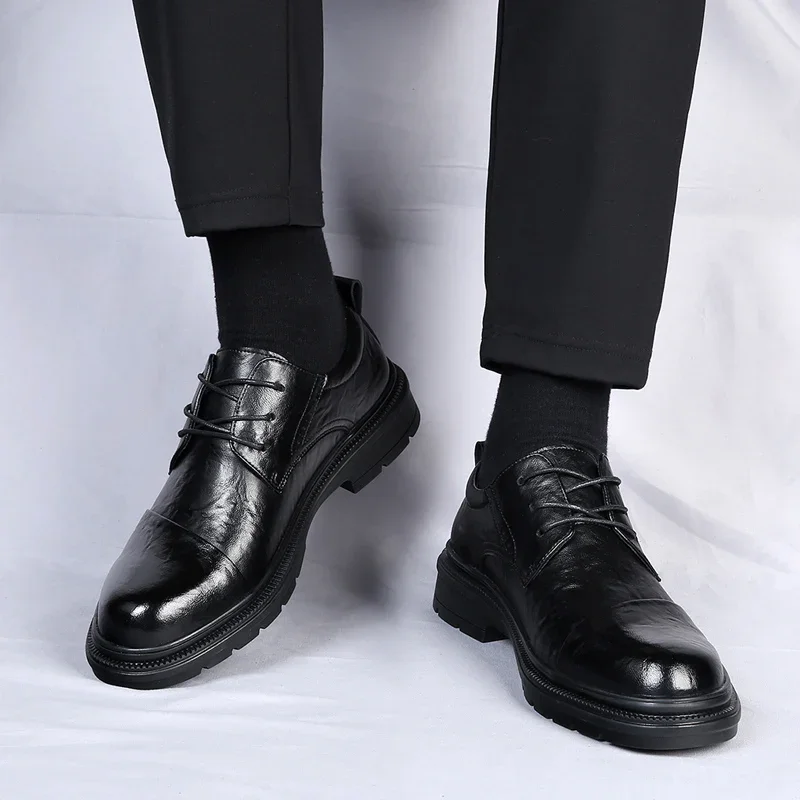 Marclay Genuine Leather Shoes - Image 12