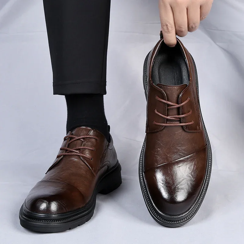 Marclay Genuine Leather Shoes - Image 3