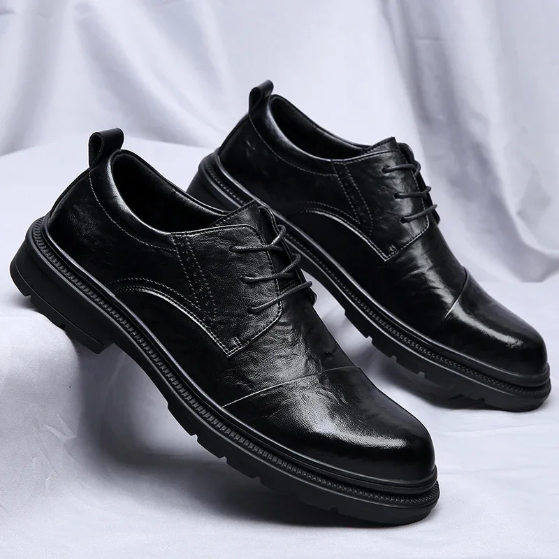 Marclay Genuine Leather Shoes - Image 7