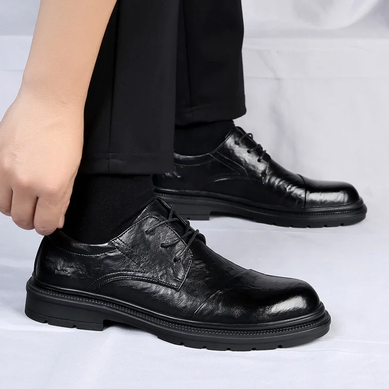 Marclay Genuine Leather Shoes - Image 9