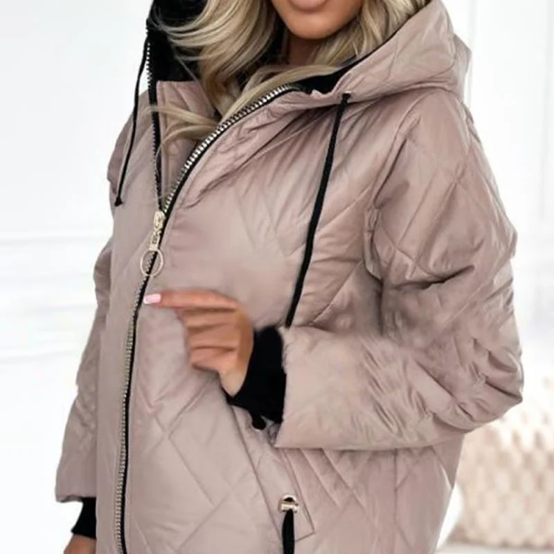 Marseille Quilted Elegance Coat - Image 5