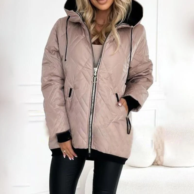 Marseille Quilted Elegance Coat - Image 8
