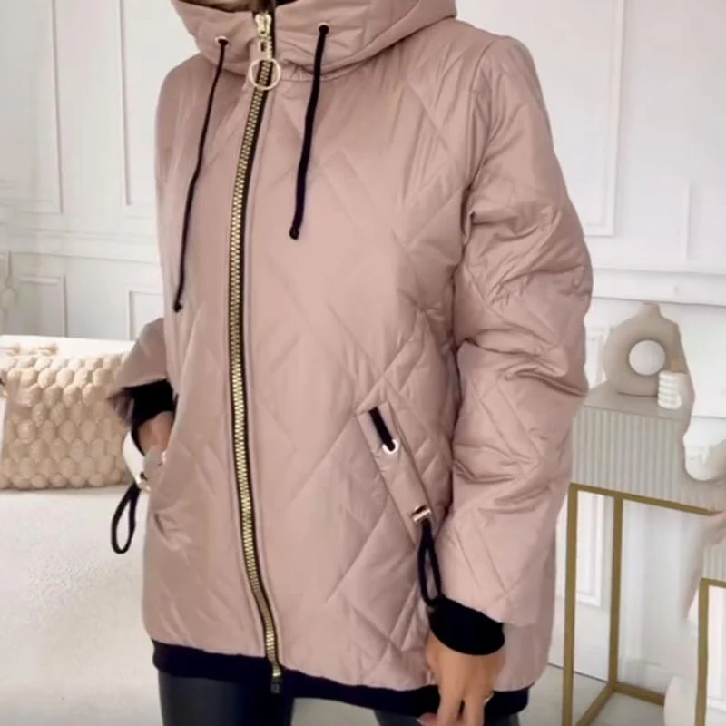 Marseille Quilted Elegance Coat - Image 9