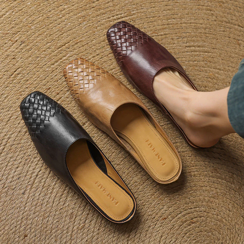 Milano Genuine Leather Mules - Image 13