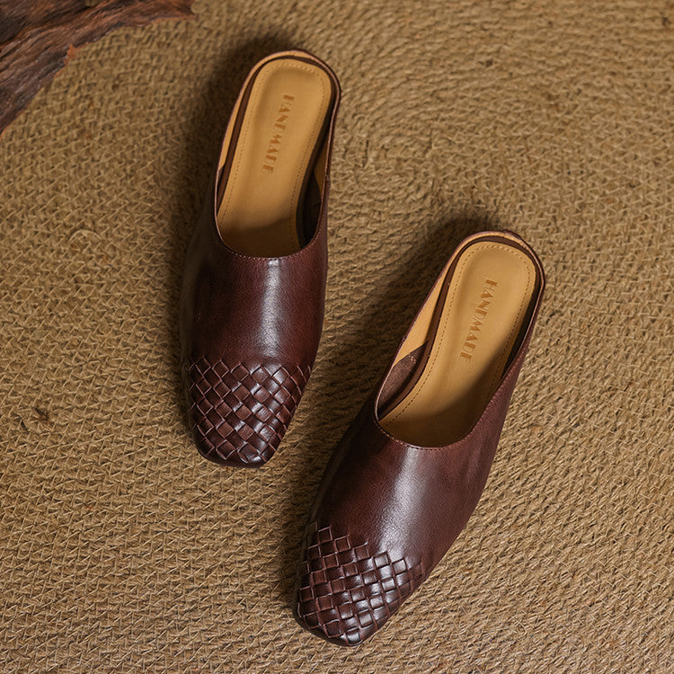Milano Genuine Leather Mules - Image 14