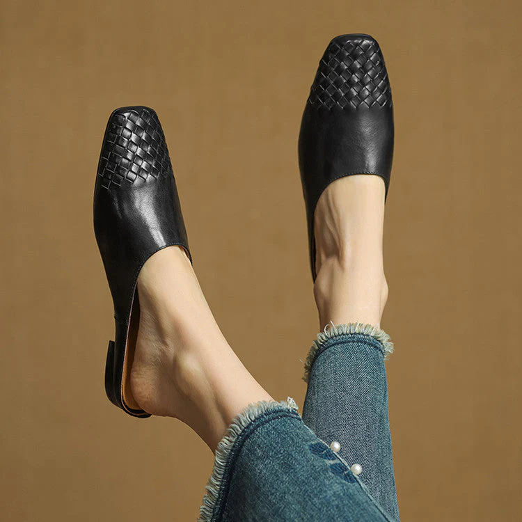 Milano Genuine Leather Mules - Image 15