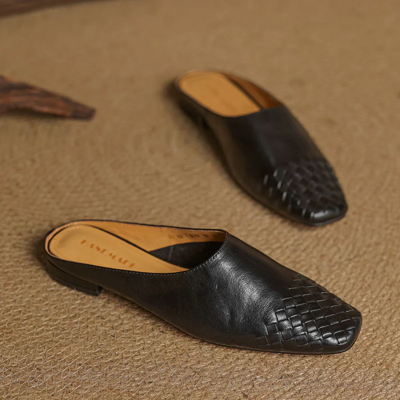 Milano Genuine Leather Mules - Image 20