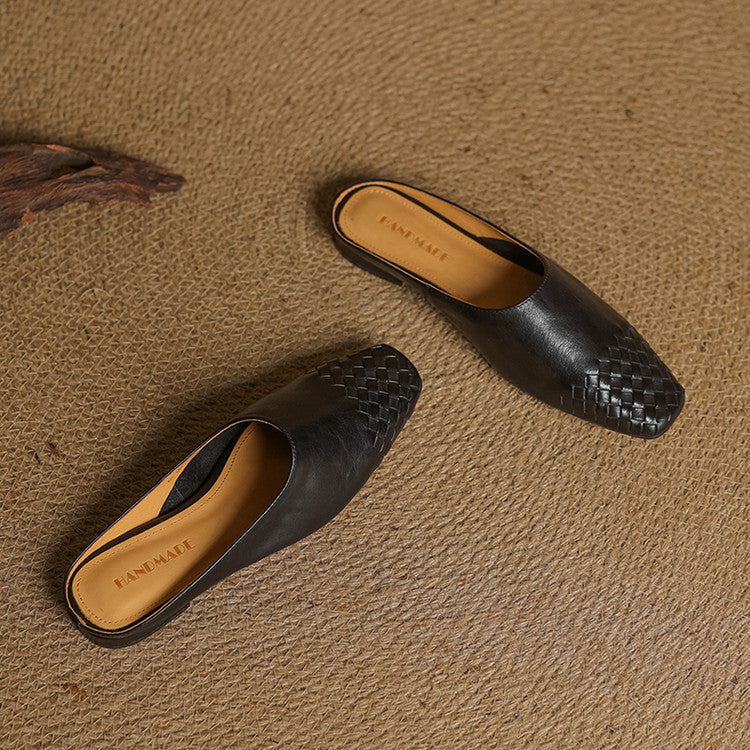 Milano Genuine Leather Mules - Image 21
