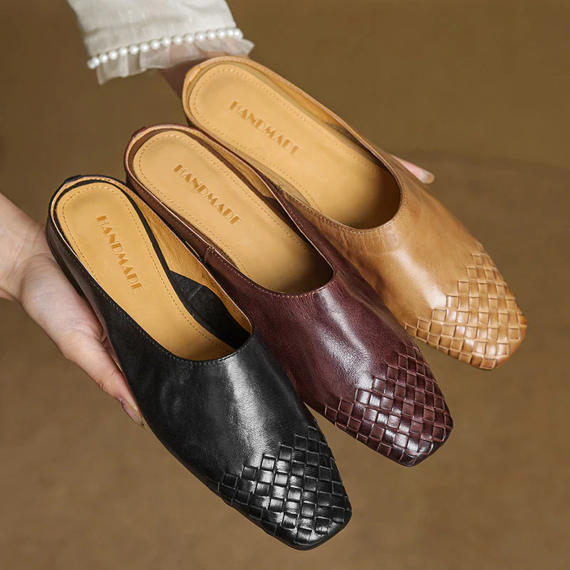 Milano Genuine Leather Mules - Image 22