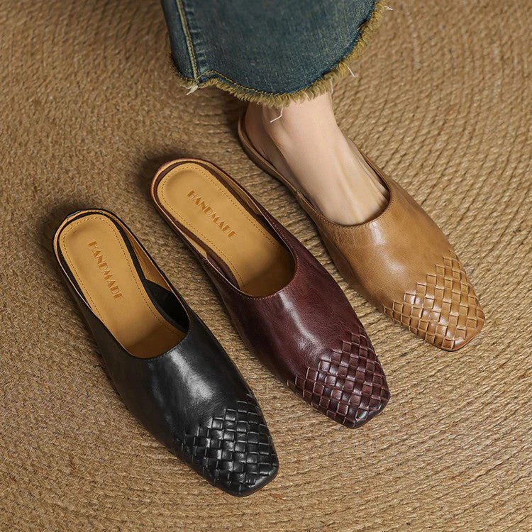 Milano Genuine Leather Mules - Image 7