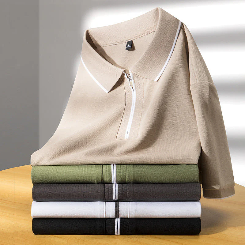 Monaco Cotton Silk Polo - Image 3