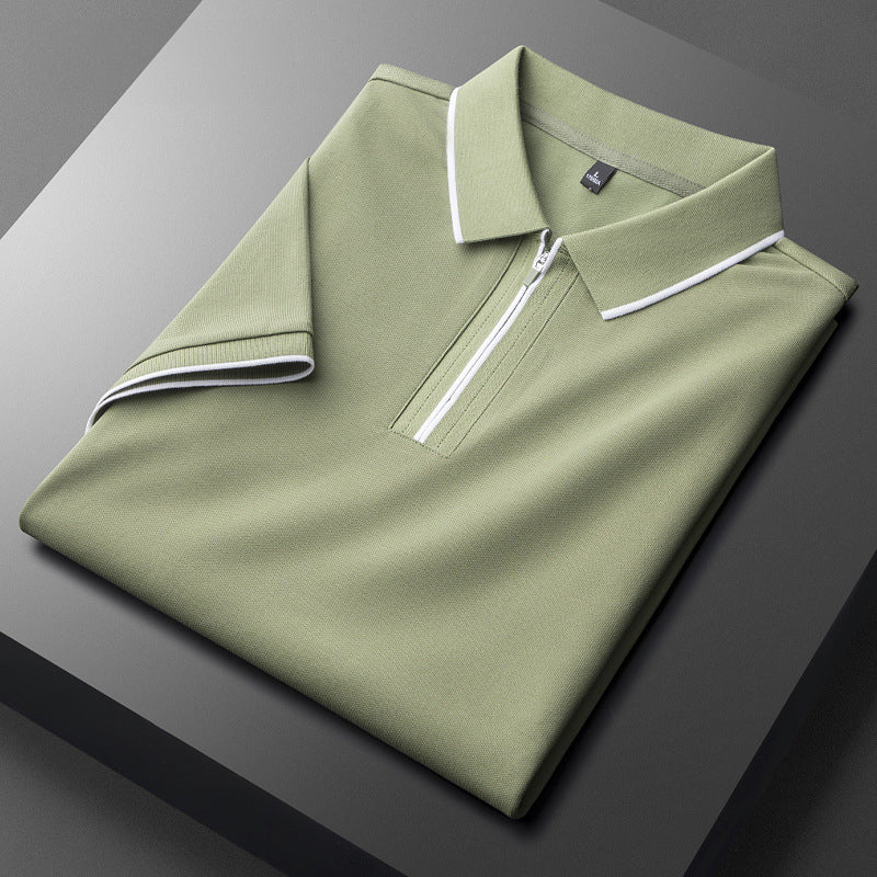 Monaco Cotton Silk Polo - Image 6