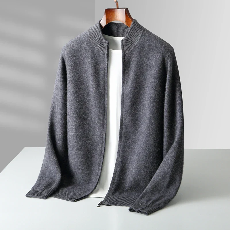 Monarch Full-Zip Cashmere Jacket - Image 4