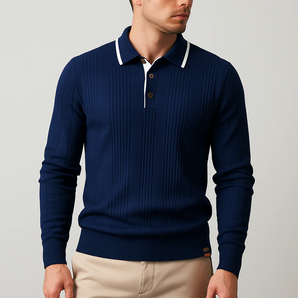 Monarch Long-Sleeve Polo - Image 3