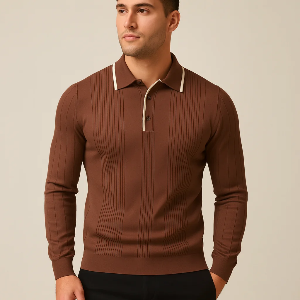 Monarch Long-Sleeve Polo - Image 4