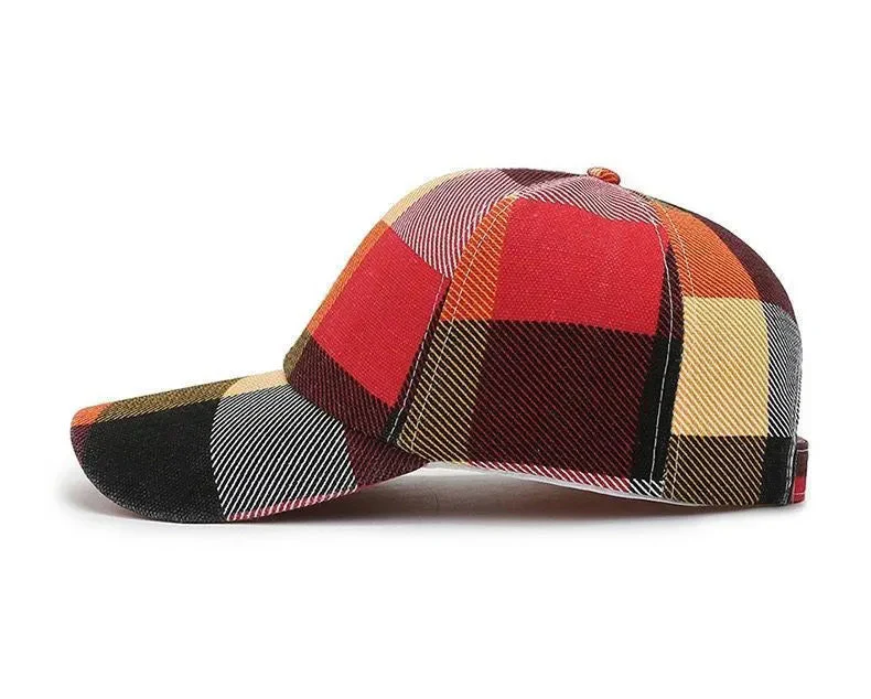 Monarch Plaid Signature Cap - Image 4