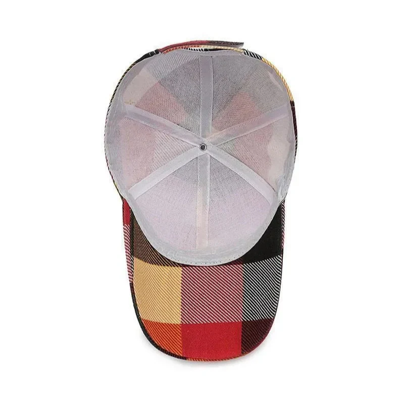 Monarch Plaid Signature Cap - Image 6
