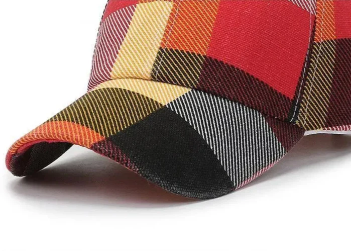 Monarch Plaid Signature Cap - Image 7