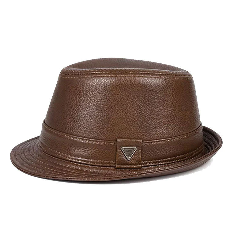 Heritage Leather Trilby - Image 5