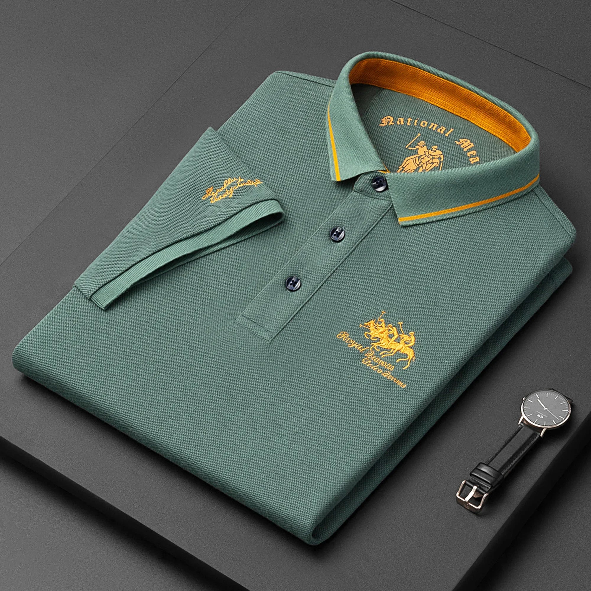 Monarque Royal Stitch Polo - Image 2