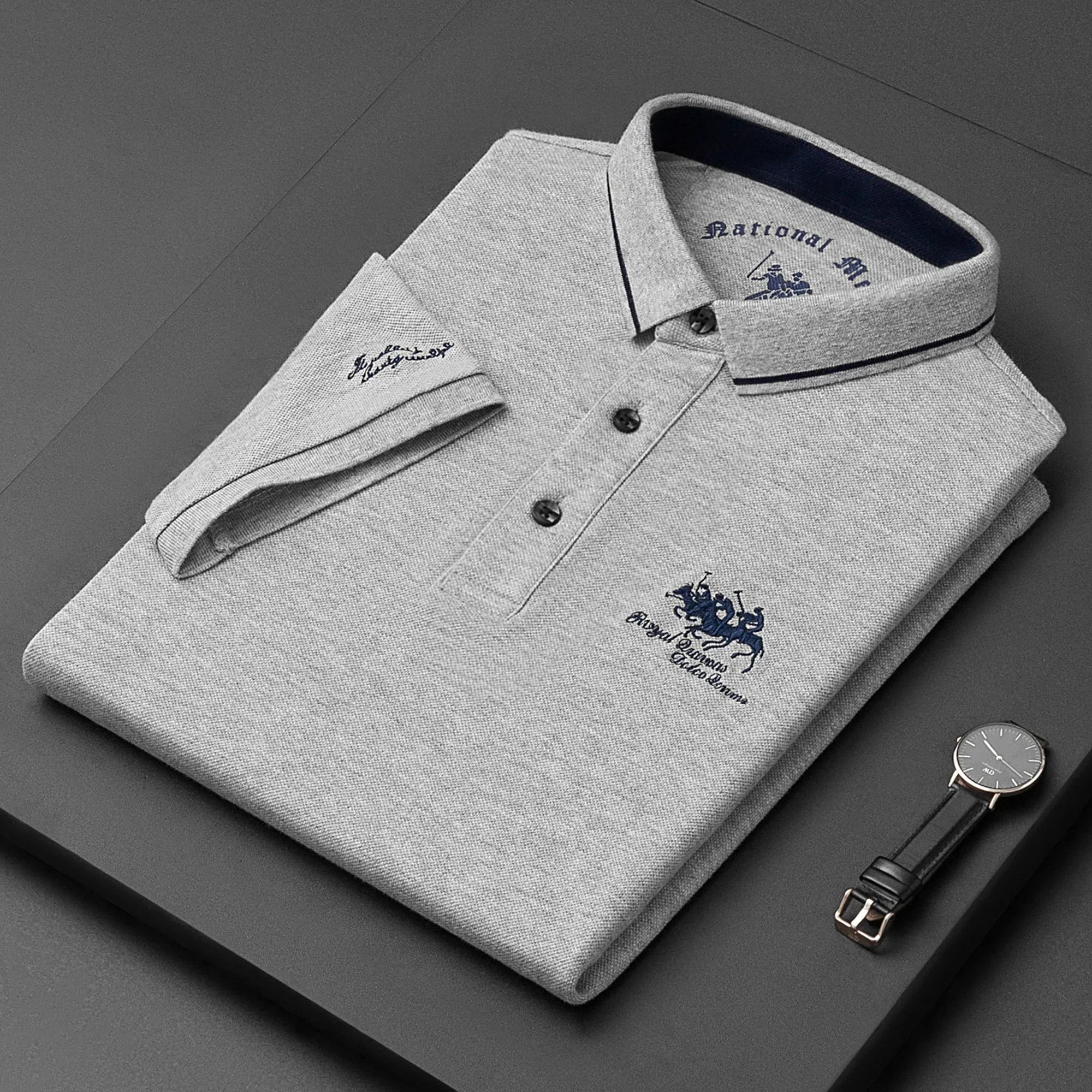Monarque Royal Stitch Polo - Image 4