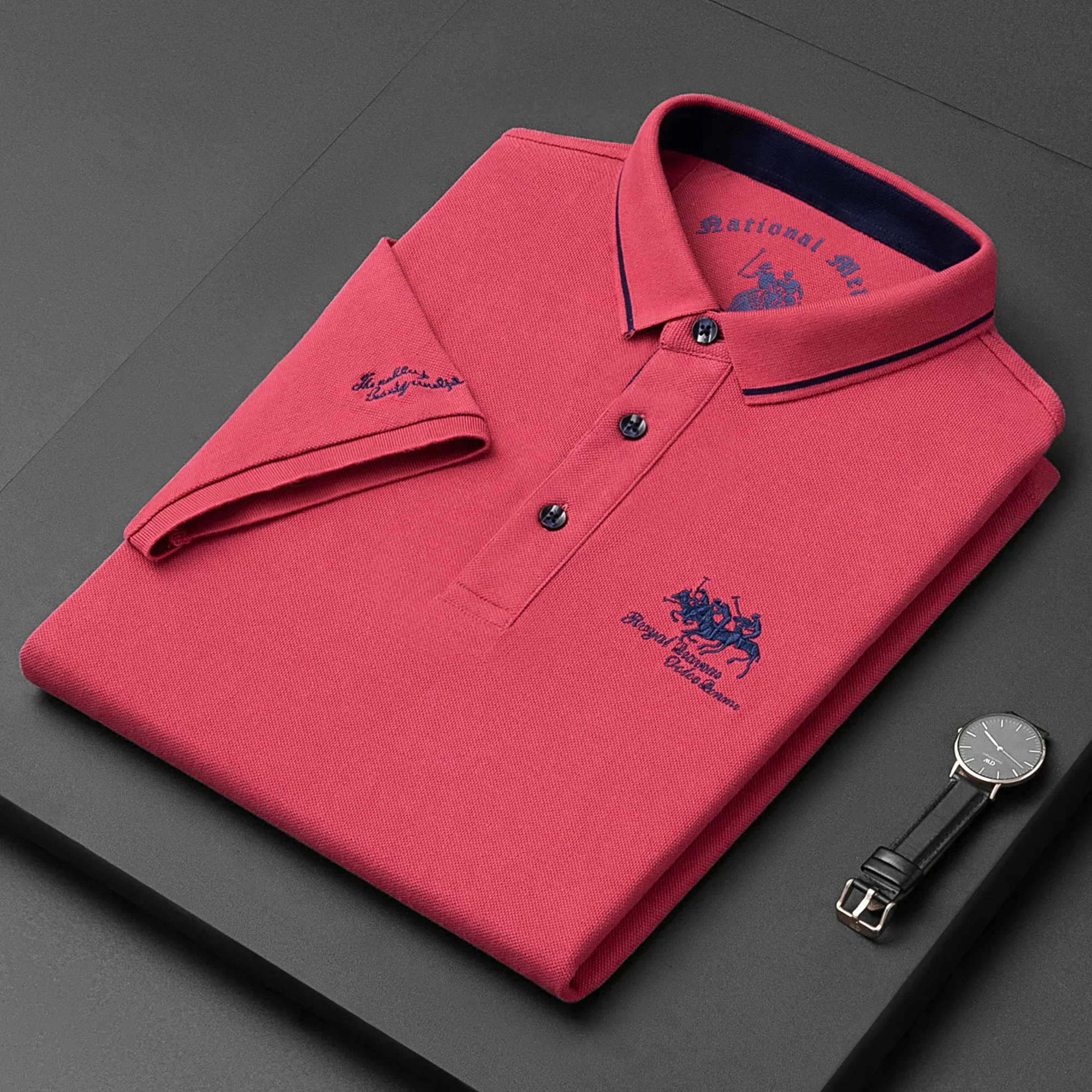 Monarque Royal Stitch Polo - Image 5