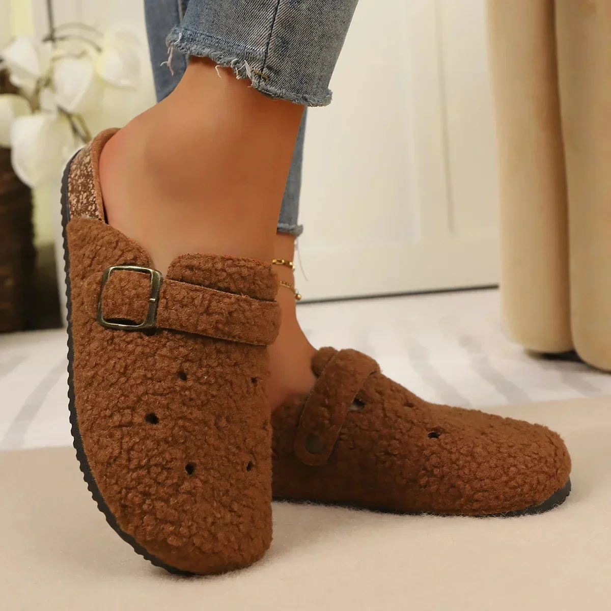 Nestle Fleece Clogs - Image 10
