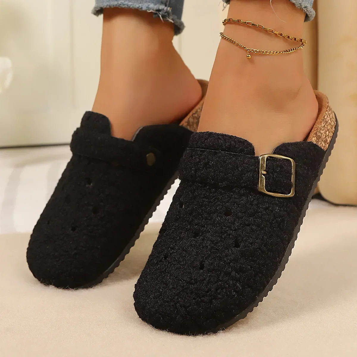 Nestle Fleece Clogs - Image 5