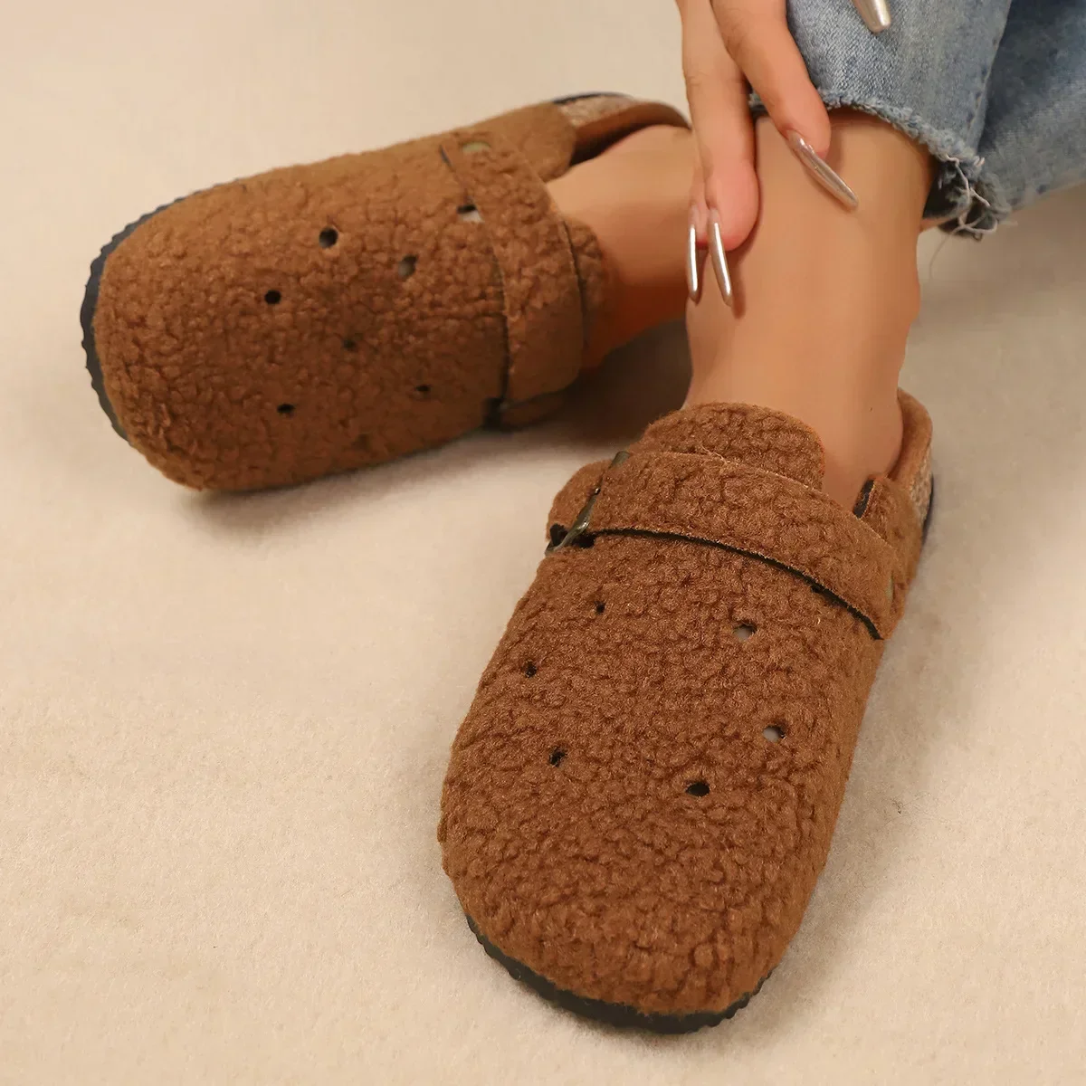 Nestle Fleece Clogs - Image 7