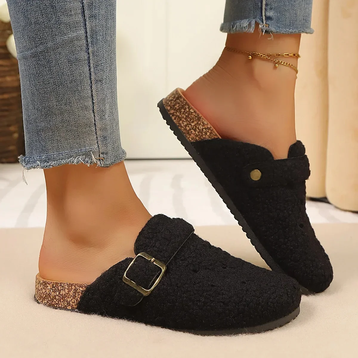 Nestle Fleece Clogs - Image 9