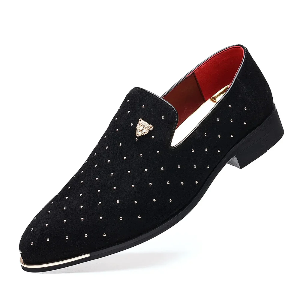 Regalia Noir Suede Loafers - Image 7