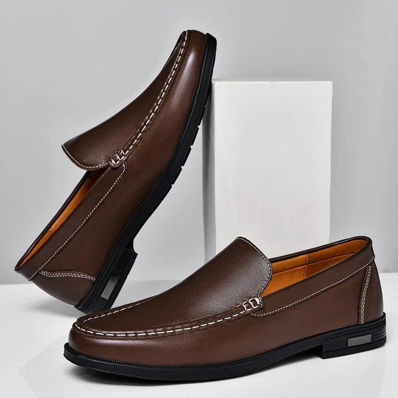 Riverton Genuine Leather Loafers - Image 12