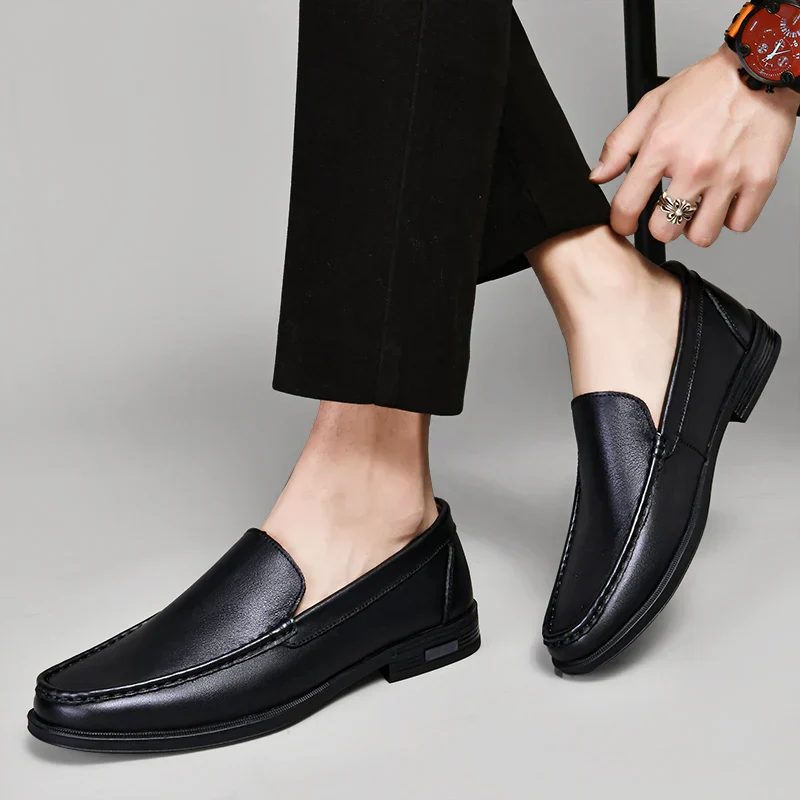 Riverton Genuine Leather Loafers - Image 13