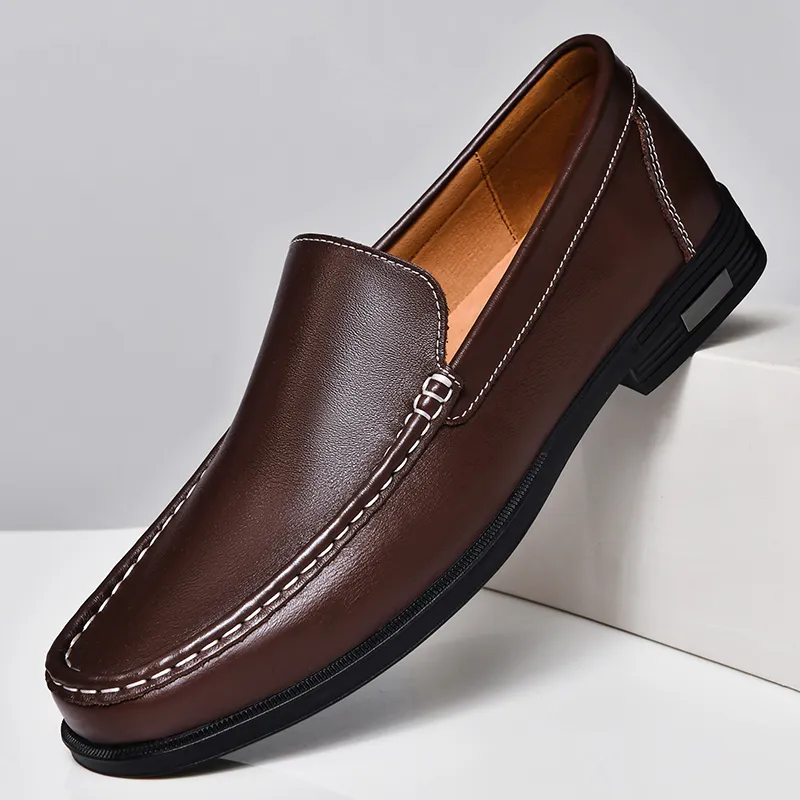 Riverton Genuine Leather Loafers - Image 17