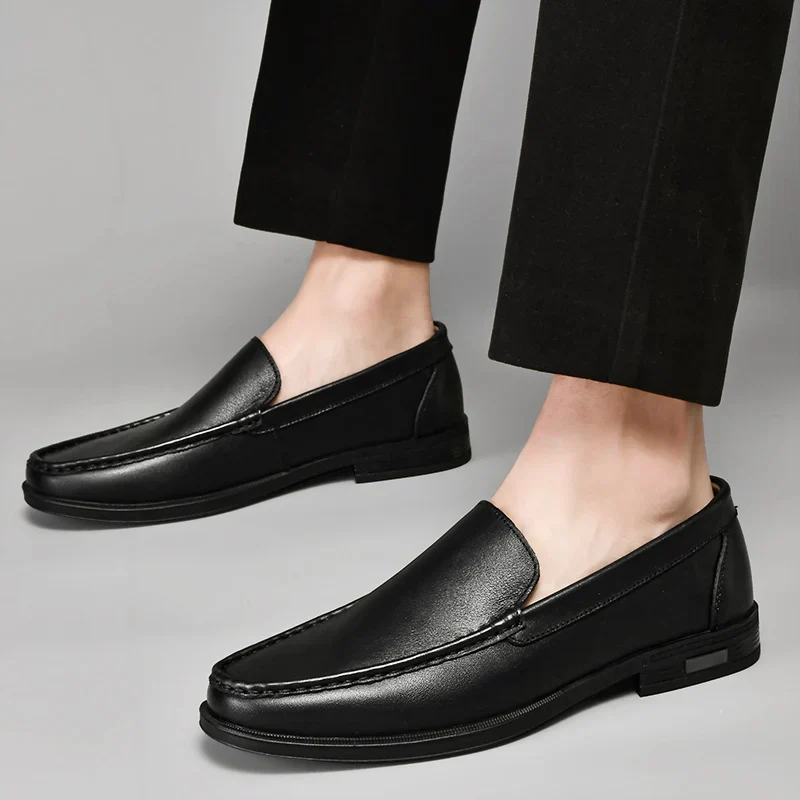 Riverton Genuine Leather Loafers - Image 4