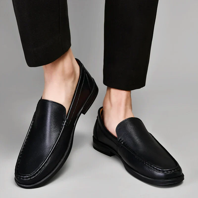 Riverton Genuine Leather Loafers - Image 6