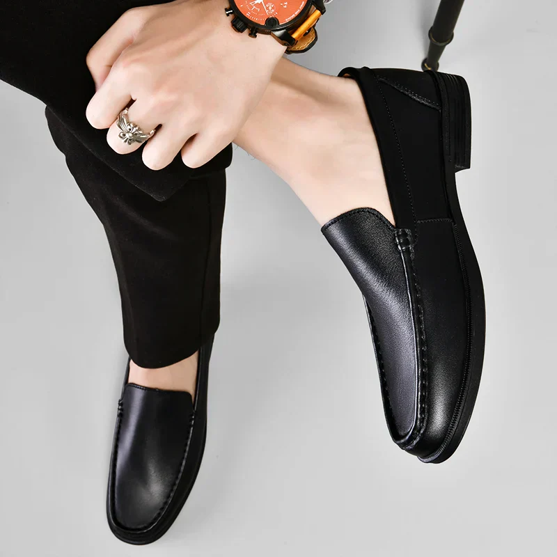 Riverton Genuine Leather Loafers - Image 8