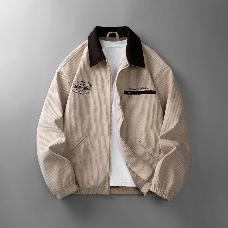 Matteo Corduroy Zip Jacket - Image 10