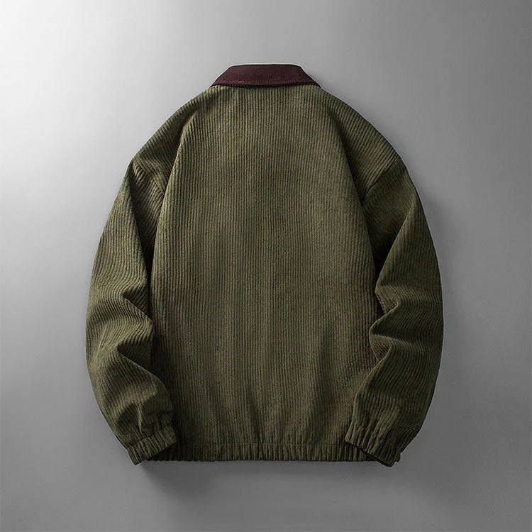 Matteo Corduroy Zip Jacket - Image 2