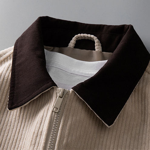 Matteo Corduroy Zip Jacket - Image 7