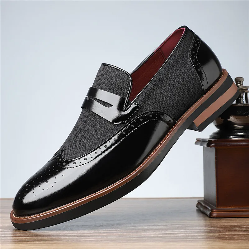 Saville Heritage Woven Leather Loafer - Image 10