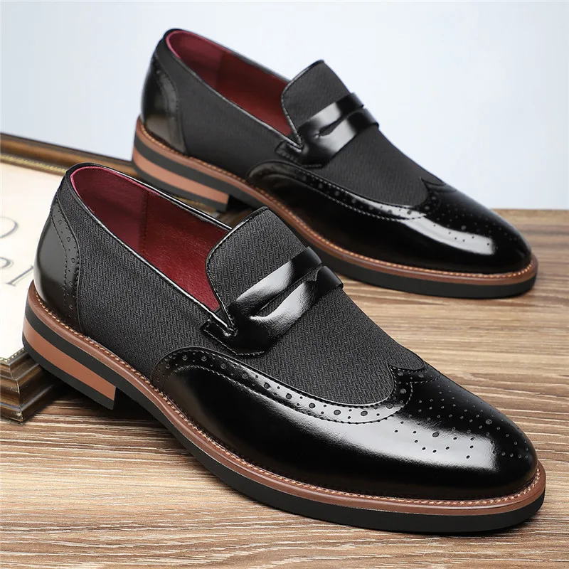 Saville Heritage Woven Leather Loafer - Image 11