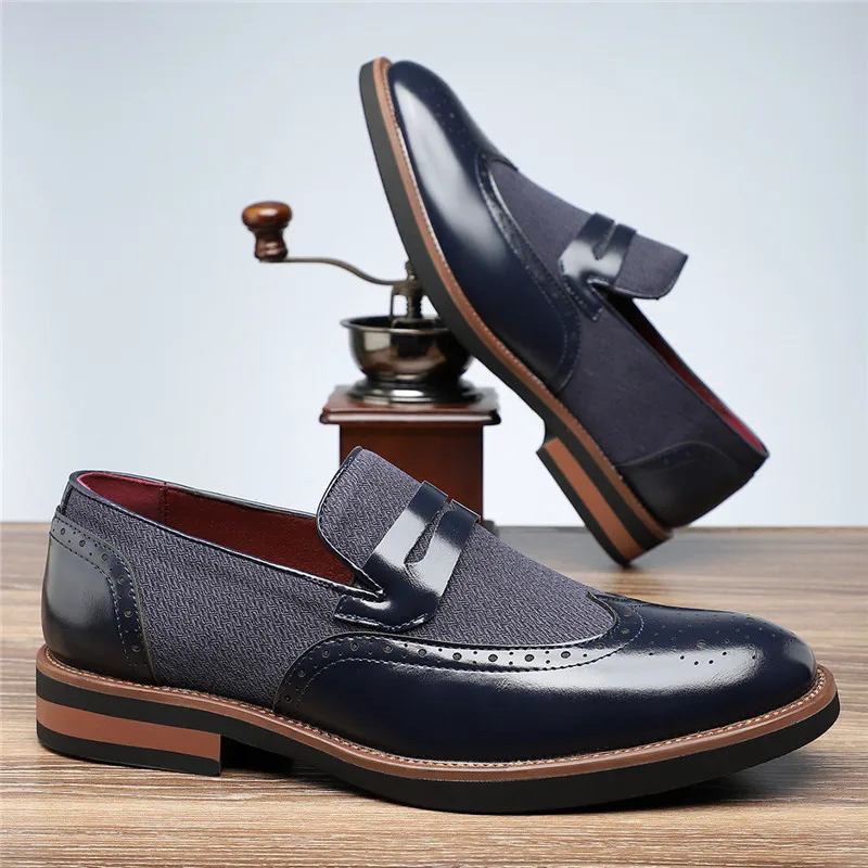 Saville Heritage Woven Leather Loafer - Image 2