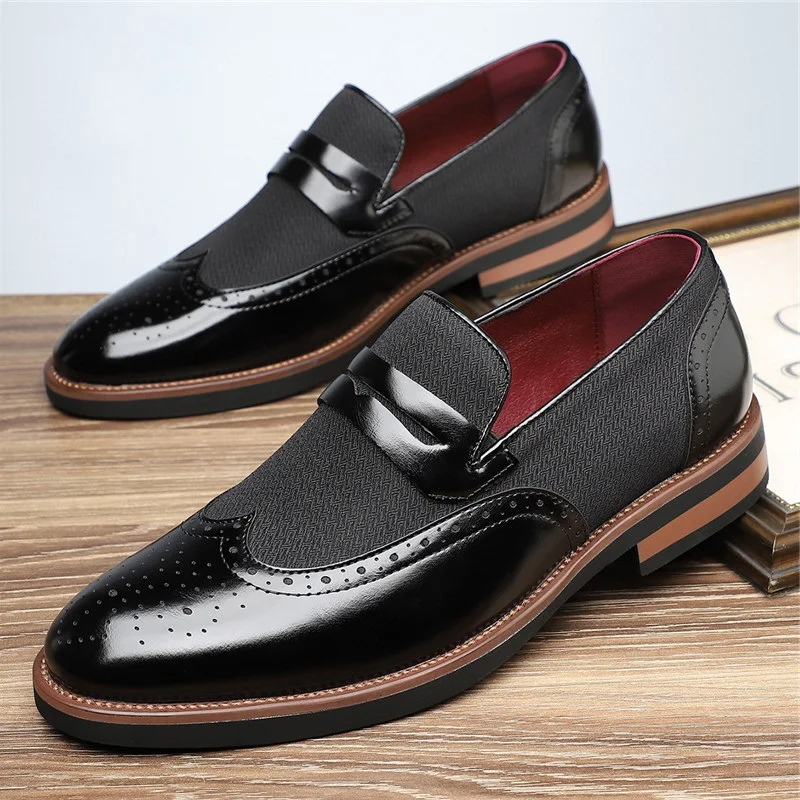 Saville Heritage Woven Leather Loafer - Image 3