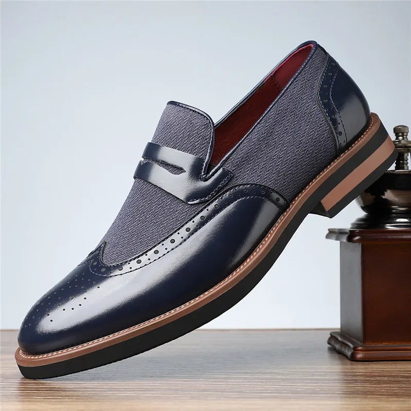 Saville Heritage Woven Leather Loafer - Image 4