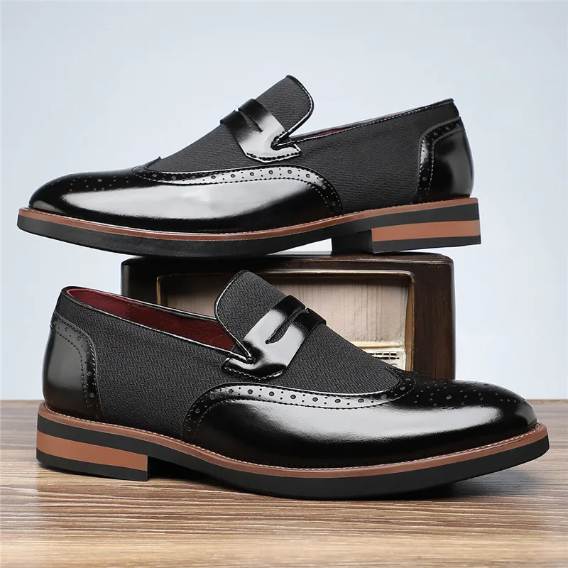 Saville Heritage Woven Leather Loafer - Image 8