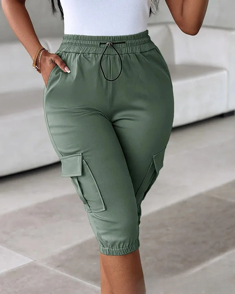 SculptFlex™ Cargo Capris - Image 4