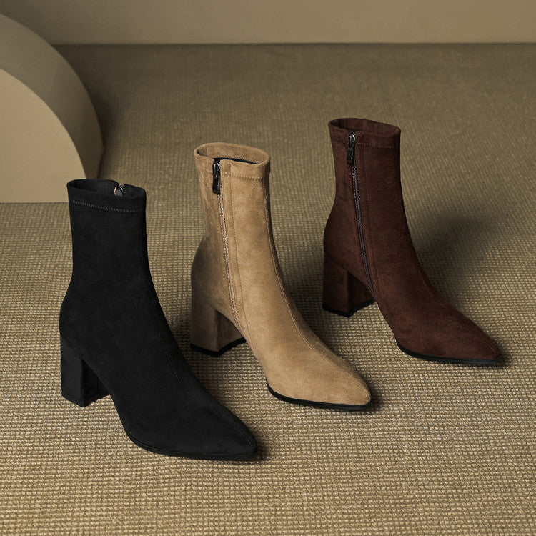 Serena Signature Suede Boot - Image 10