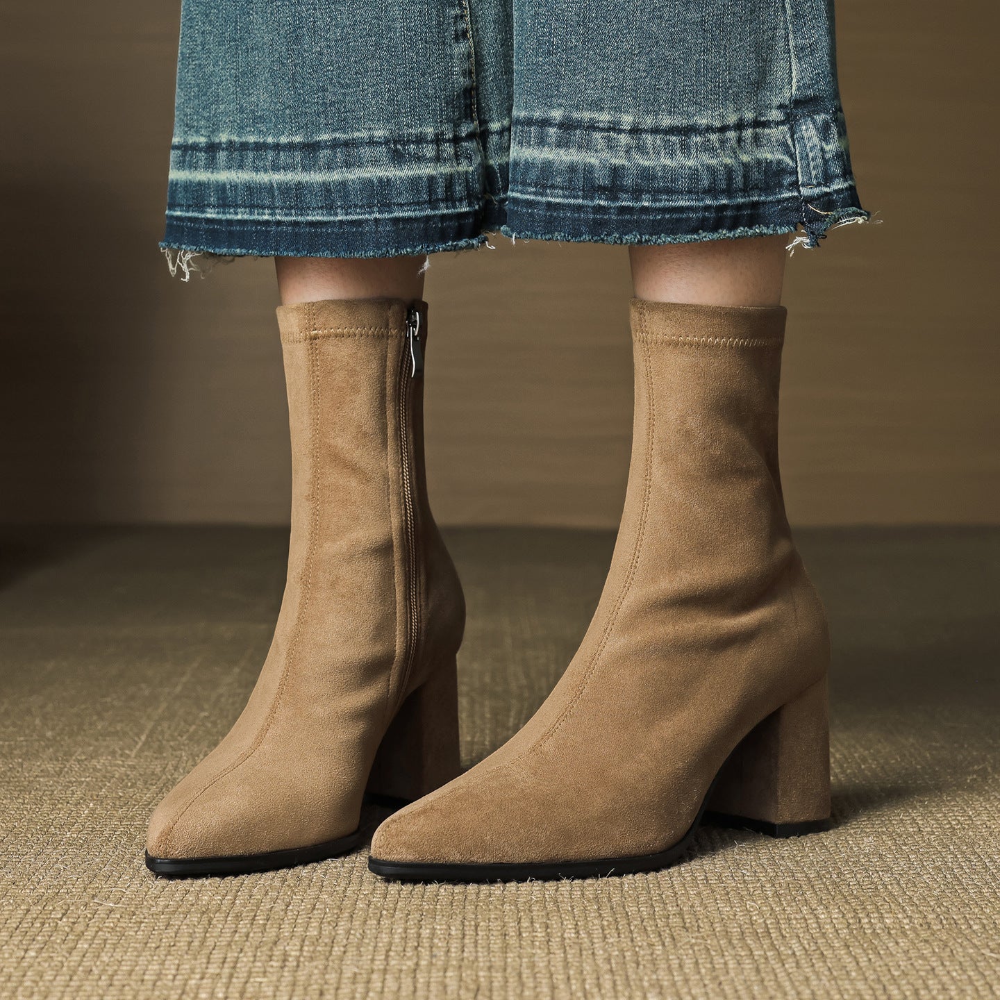Serena Signature Suede Boot - Image 11