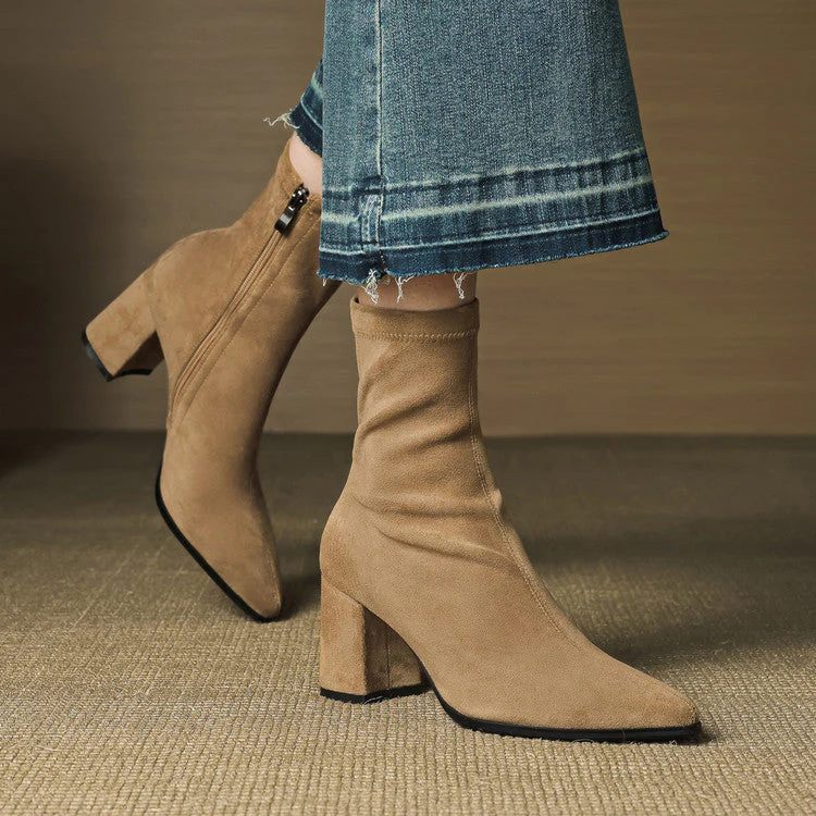 Serena Signature Suede Boot - Image 12